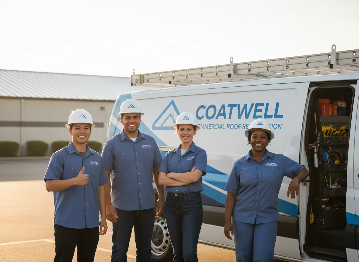 Commercial roof coating company in Firth, NE